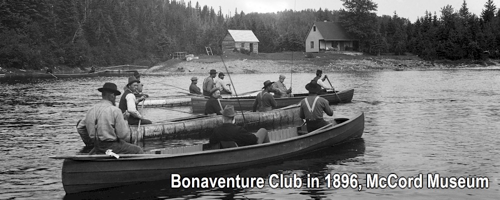 Bonaventure Club in 1896, McCord Museum